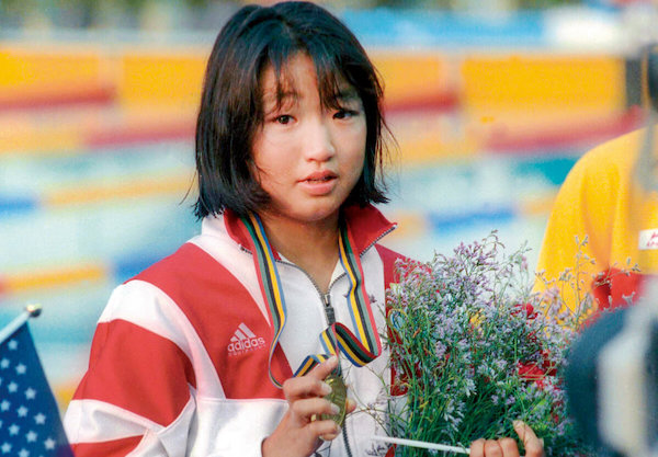1992年バルセロナ・オリンピック200m平泳ぎ、岩崎恭子さん